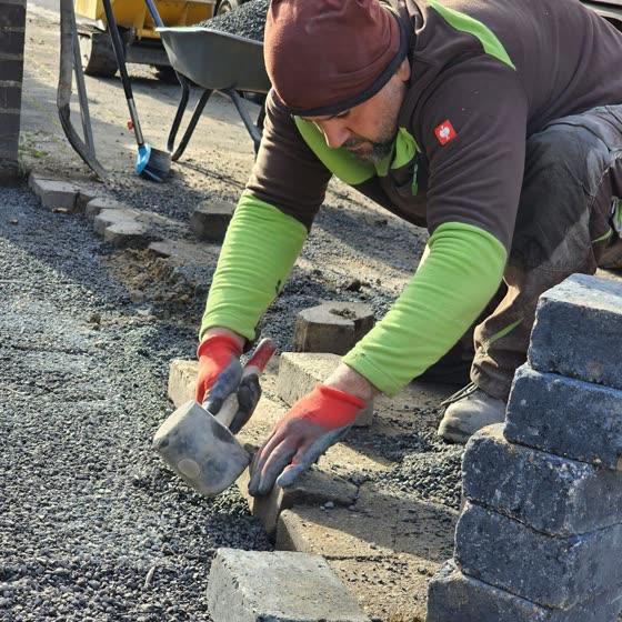 Eindruck von einer Baustelle